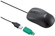 Fujitsu Siemens M530 - souris - PS/2, USB - noir