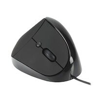 MCL Samar - souris verticale - USB - noir