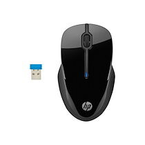 HP 250 - souris - 2.4 GHz - noir