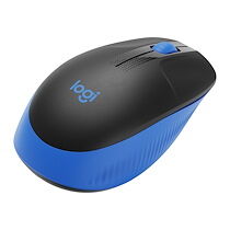 Logitech M190 - souris - bleu