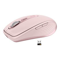 Logitech MX Anywhere 3 - souris - Bluetooth, 2.4 GHz - rose