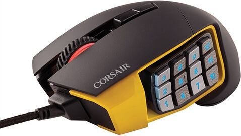 Refurbished: Corsair Scimitar Pro RGB Optical Gaming Mouse, B