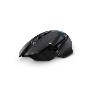 G Logitech G502 Mouse Gaming Wireless LIGHTSPEED, Sensore HERO 25K, 25600 DPI, RGB, Design Leggero, 11 Pulsanti Programmabili, Batteria Lunga Durata, Memoria Integrata, Compatibile PC/Mac/Laptop