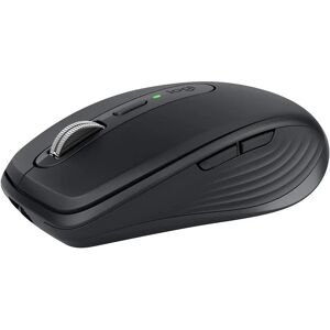 Logitech MX Anywhere 3 Mouse Compatto Performante – Wireless, Scroller Elettromagnetico, Ergonomico, Sensore 4000 DPI, Pulsanti Custom, USB-C, Bluetooth, Apple Mac, iPad, Windows PC, Linux, Chrome