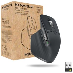 Logitech MX Master 3s for Business mouse Mano destra RF senza fili + Bluetooth Laser 8000 DPI (910-006582)