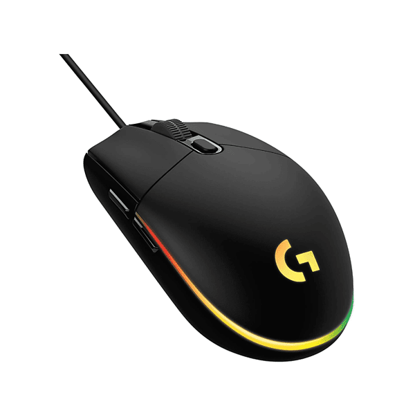logitech mouse gaming  g203 lightsync black