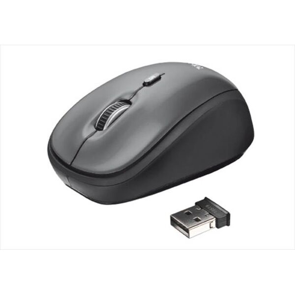 trust yvi wireless mini mouse-black