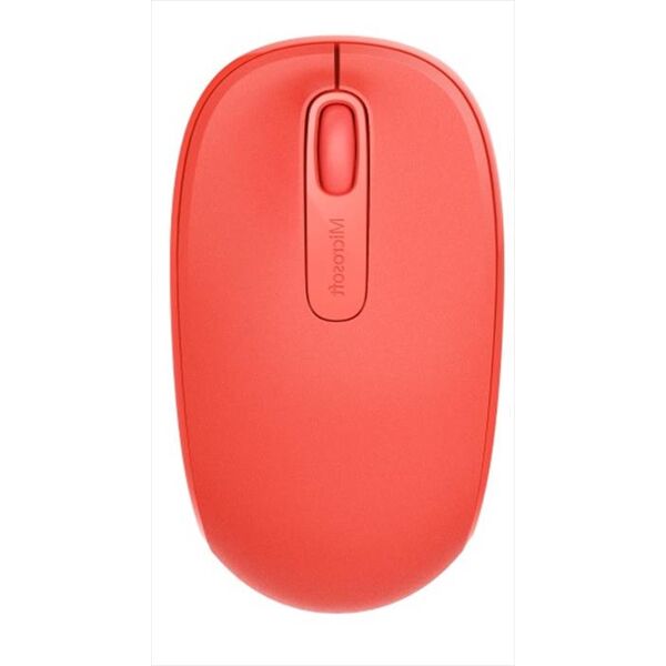 microsoft wireless mobile mouse 1850-flame red v2