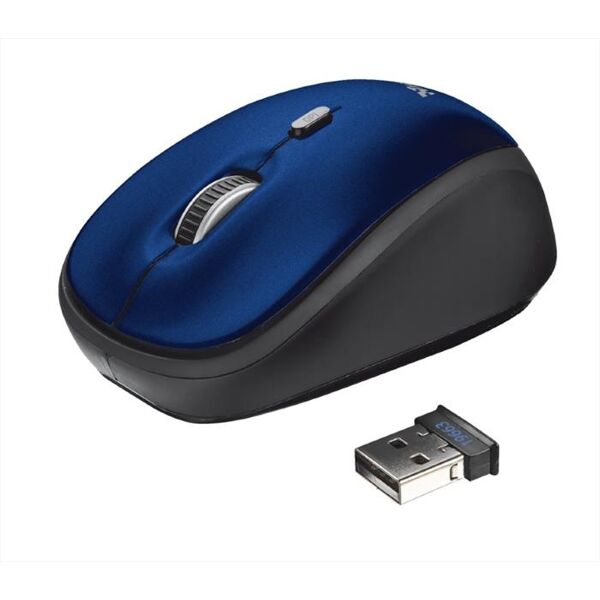 trust mouse wireless 19663-trs blue