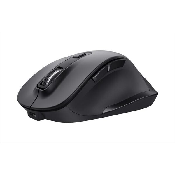 trust fyda wireless mouse eco-black/grey