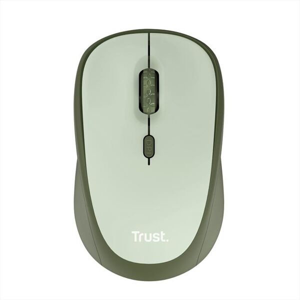 trust yvi+ wireless mouse eco-green