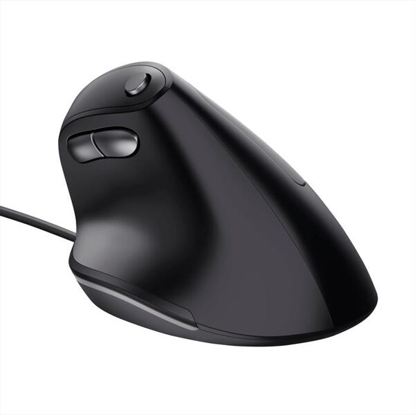 trust bayo ergo wired mouse eco-black