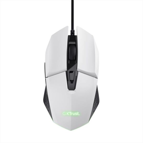 trust gxt109w felox gaming mouse-white/black
