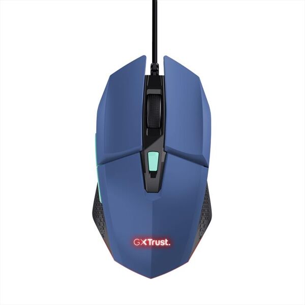 trust gxt109b felox gaming mouse-blue