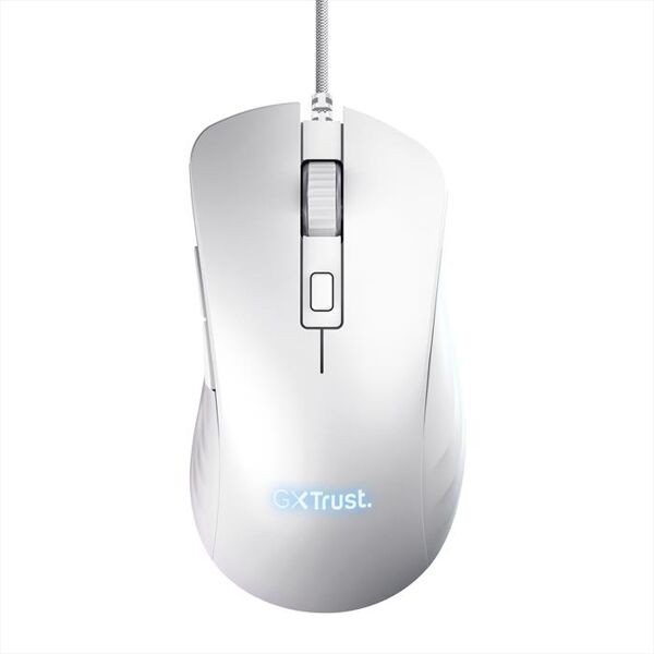 trust gxt924w ybar+ gaming mouse-white