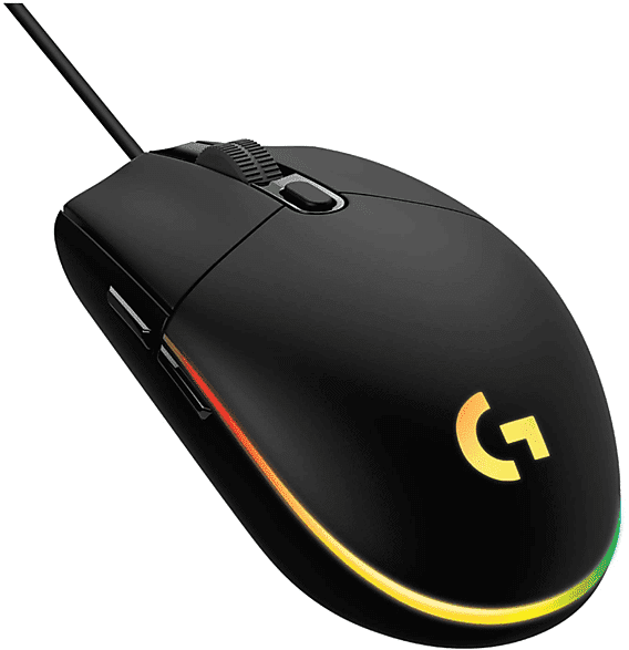 Logitech MOUSE GAMING  G203 LIGHTSYNC BLACK