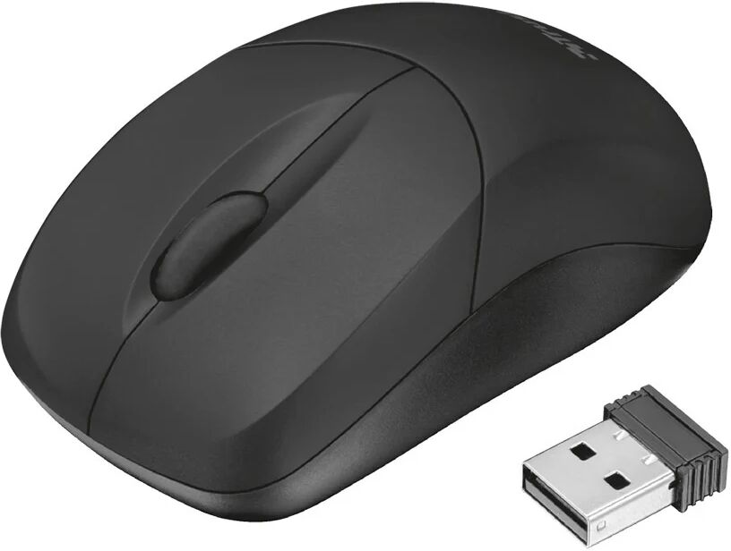 Trust Inu mouse Ambidestro RF Wireless Ottico 1000 DPI