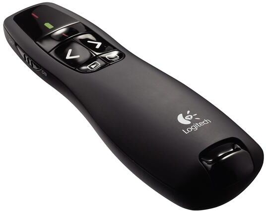 Logitech Wireless Presenter R400-nero