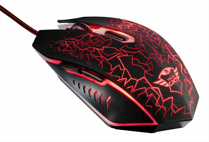 Trust Gxt105 Game Mse-black/red