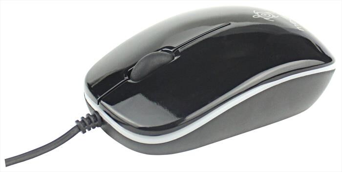 Mediacom Mouse Filo Mini Bx100 Led-nero