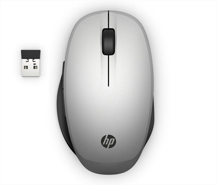 HP Dual Mode Mouse 300-silver