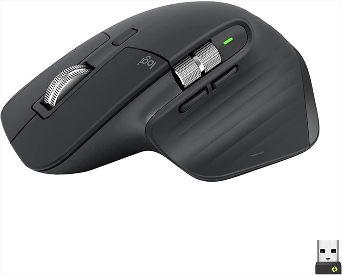 Logitech Mouse Mx Master 3s-grigio Scuro