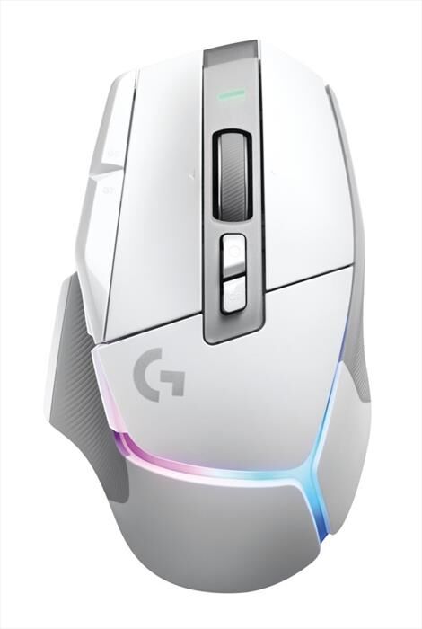 Logitech Mouse Gaming G502 X Plus-bianco