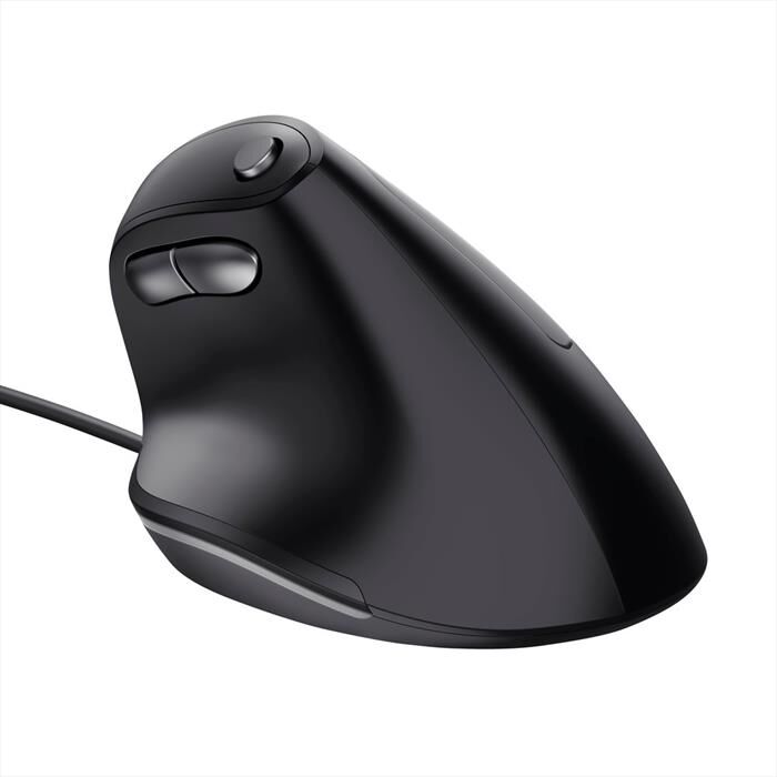 Trust Bayo Ergo Wired Mouse Eco-black