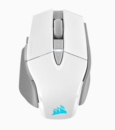 Corsair CH-9319511-EU2 mouse Mano destra RF Wireless Ottico 26000 DPI (CH-9319511-EU2)