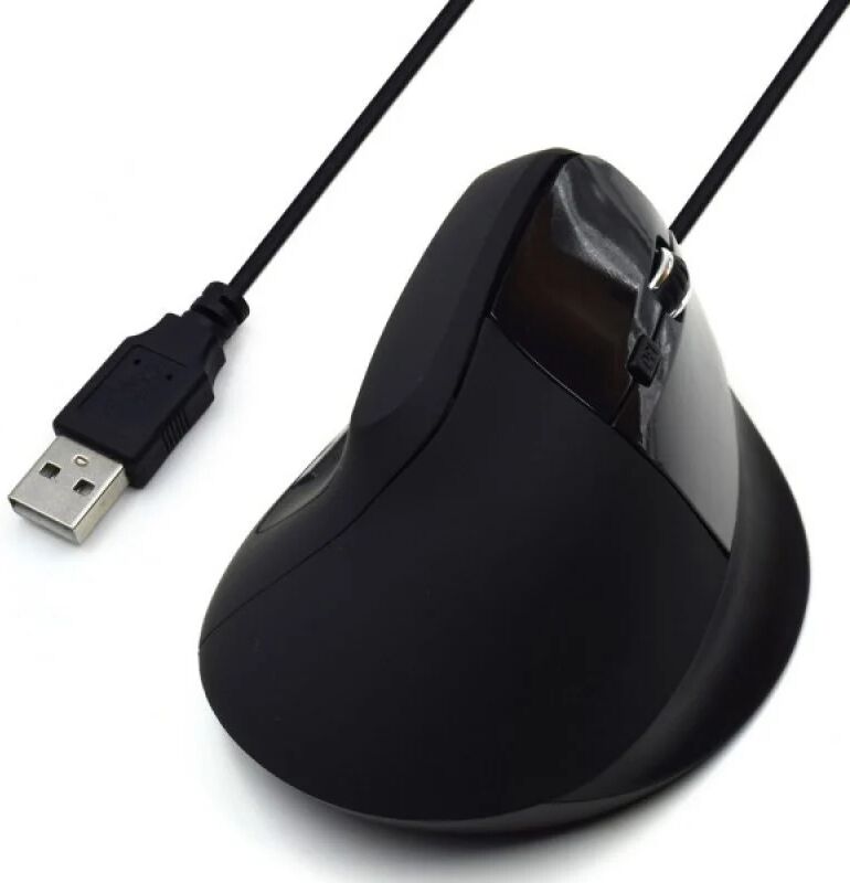 Ewent ew3157 rato ergonómico vertical com fio 1800dpi