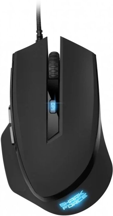 Sharkoon shark force ii rato gaming 4200dpi preto