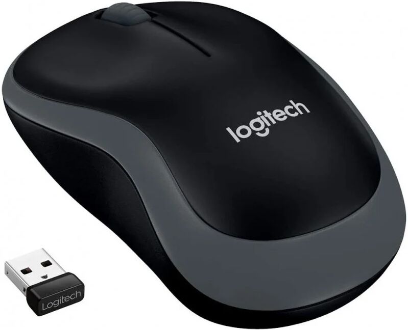 Logitech Rato logitech wireless m185 cinzento