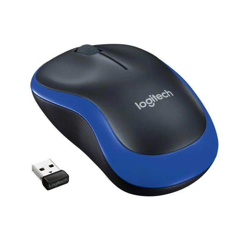 Logitech wireless rato m185 azul