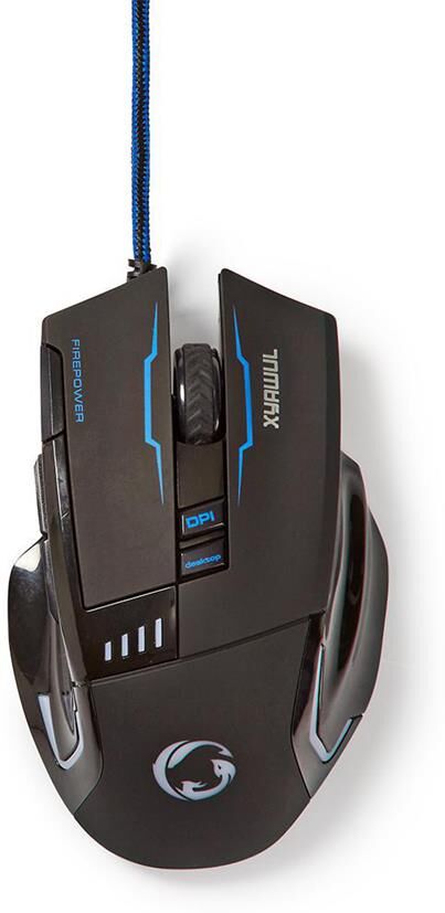 Nedis Rato Gaming Iluminado 4000dpi