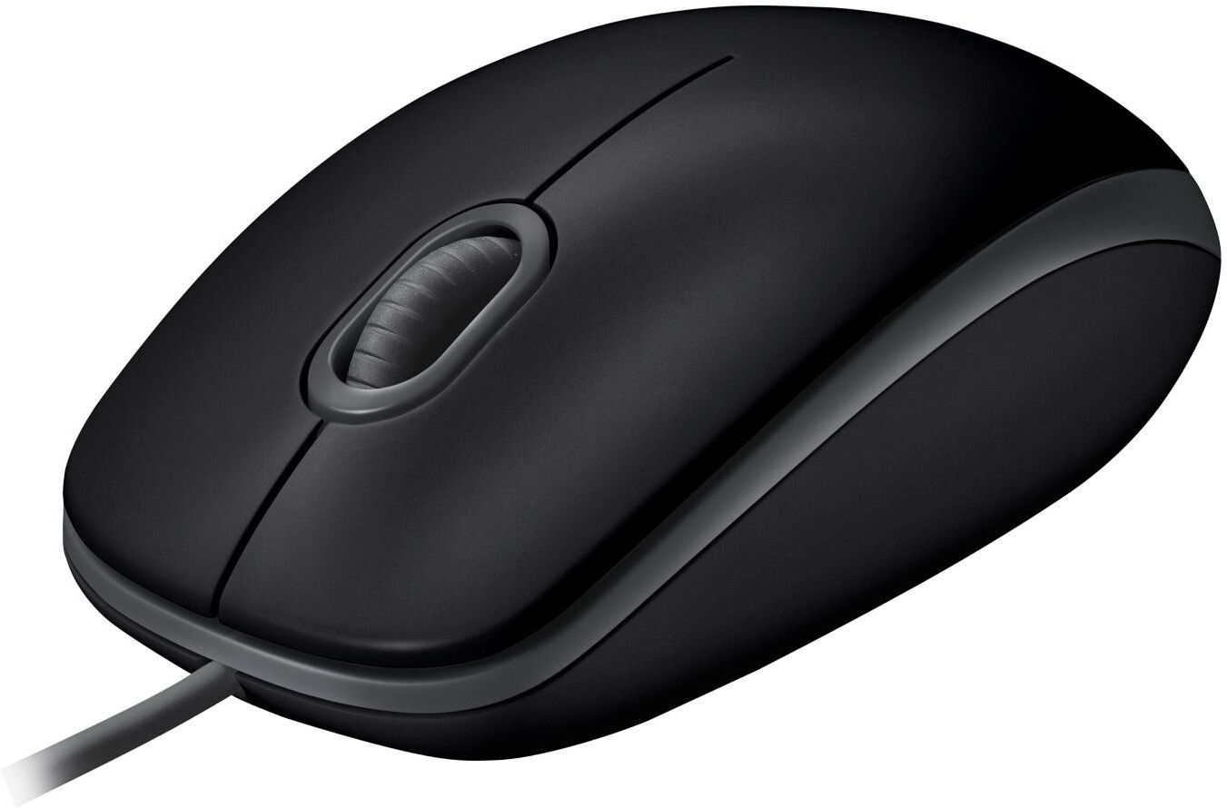 Logitech Rato Óptico B110 1000dpi (preto) - Logitech