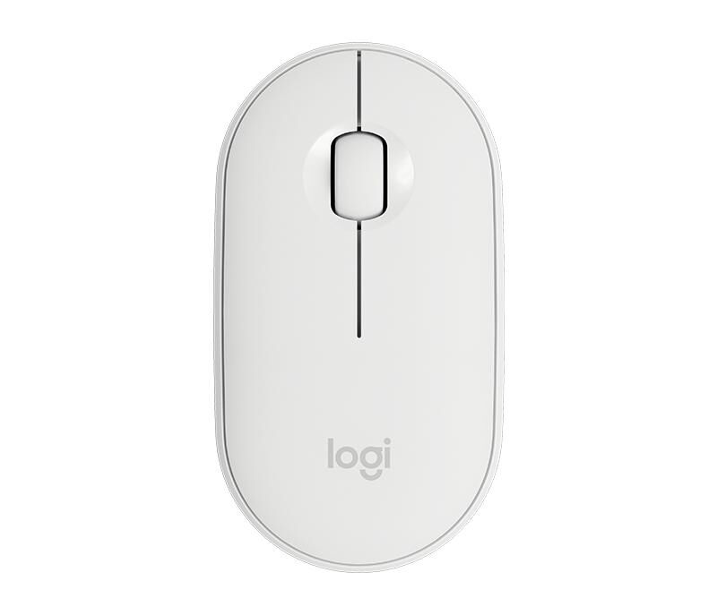Logitech Rato Pebble M350 Wireless+bluetooth 1000dpi (branco) - Logitech