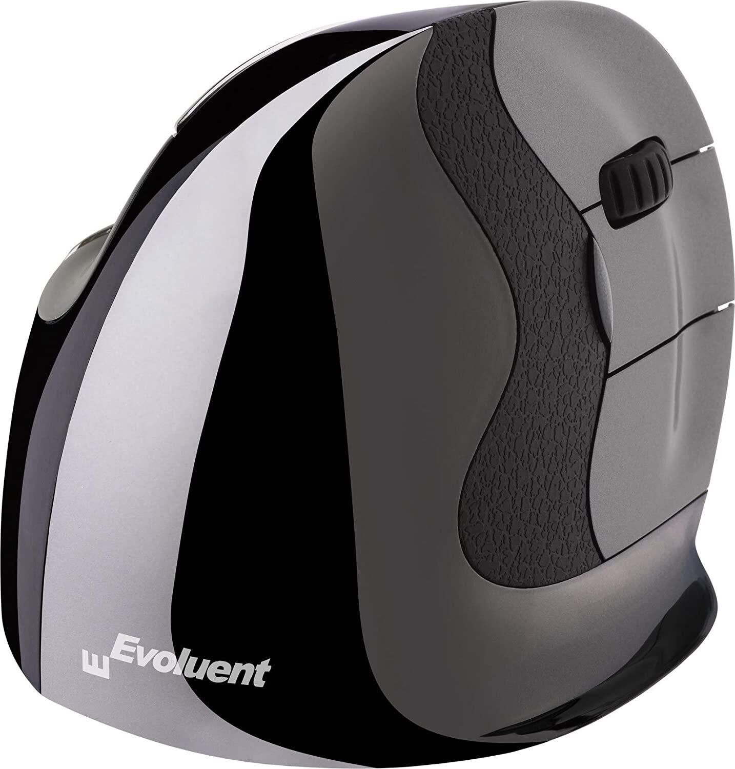 Evoluent Rato Vertical Wireless Laser Vmdmw (preto/cinza) - Evoluent