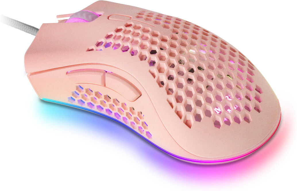 Mars-gaming Rato Gaming Mmex Rgb (rosa) - Mars