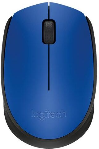 Logitech Rato Óptico Usb 1000dpi S/ Fios (preto/azul) - Logitech M171 Rf