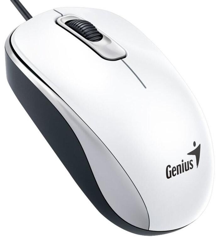 Genius Rato Óptico Usb 1000dpi (branco) - Genius Dx-110