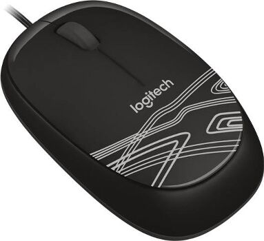 Logitech Rato M105 (Cabo USB - Casual - 1000 dpi - Preto)