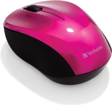 Verbatim Rato Go Nano (Wireless - Casual - 1000 dpi - Rosa)