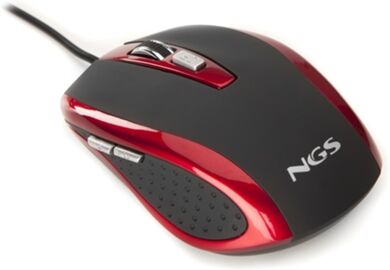 Ngs Rato RedTick (Cabo USB - Casual - 800 dpi - Vermelho)