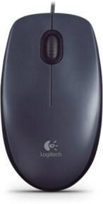 Logitech Rato M-90 (Cabo USB - Azul)