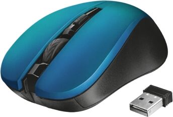 Trust Rato Mydo (Wireless - Regular - 1800 dpi - Azul)