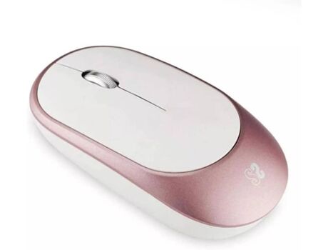 Subblim Rato Smart (Bluetooth - Regular - 1600 dpi - Rosa Dourado)