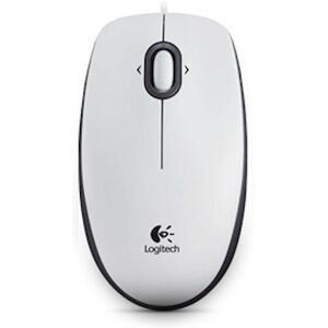 Logitech B100 Optical Business Mouse, White (OEM) 80st