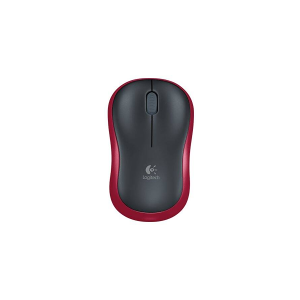 Datormus   trådlös   röd   Logitech M185