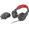 Trust Gaming Gxt 784 Headset & mus svart headset med mus