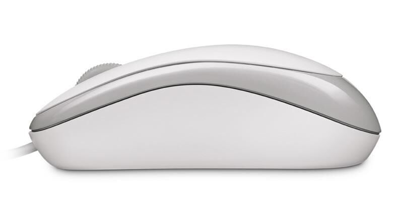Microsoft Basic Optical Mouse - Mus - höger- och vänsterhänta